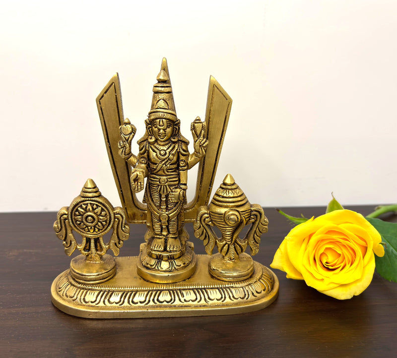 Experience the divine presence of Lord Balaji Venkateshwara Swami Idol 