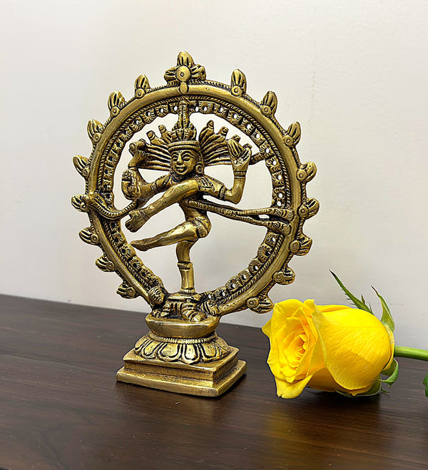 Brass Natraj Idol