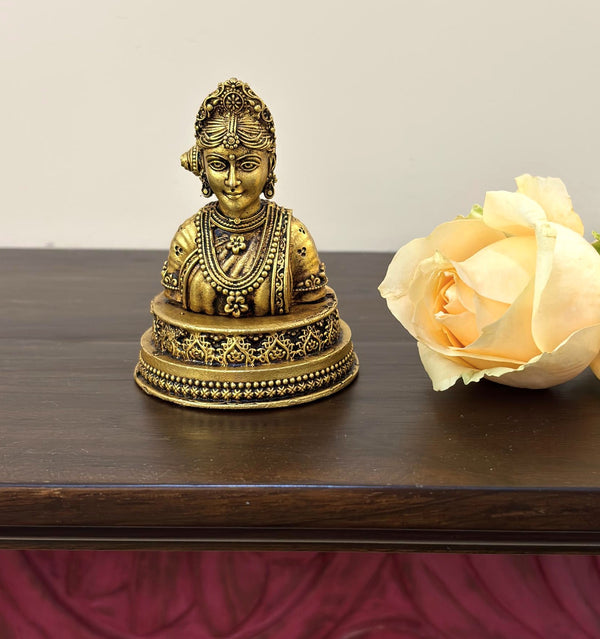 Brass Goddess Parvati ji Idol