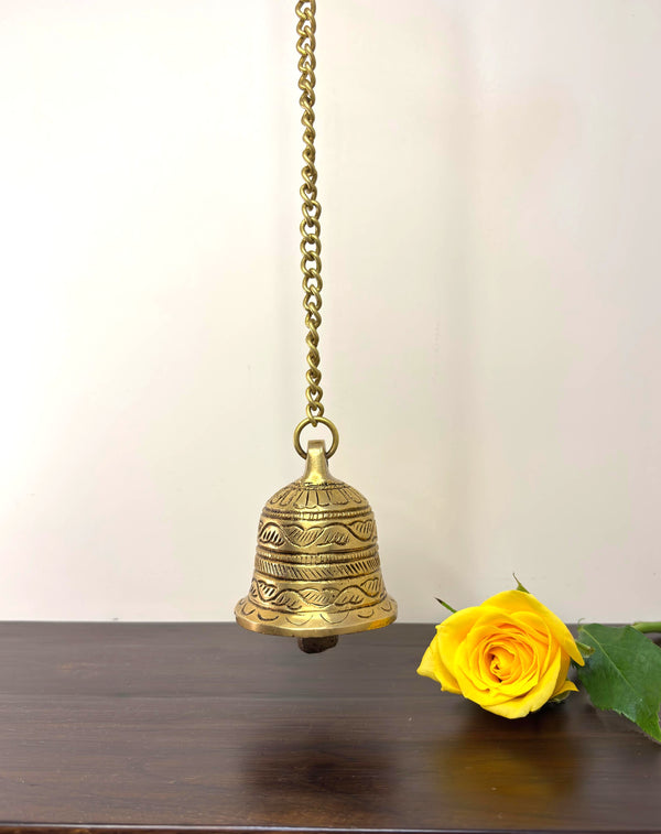 Antique Brass Bell for Home Decoration