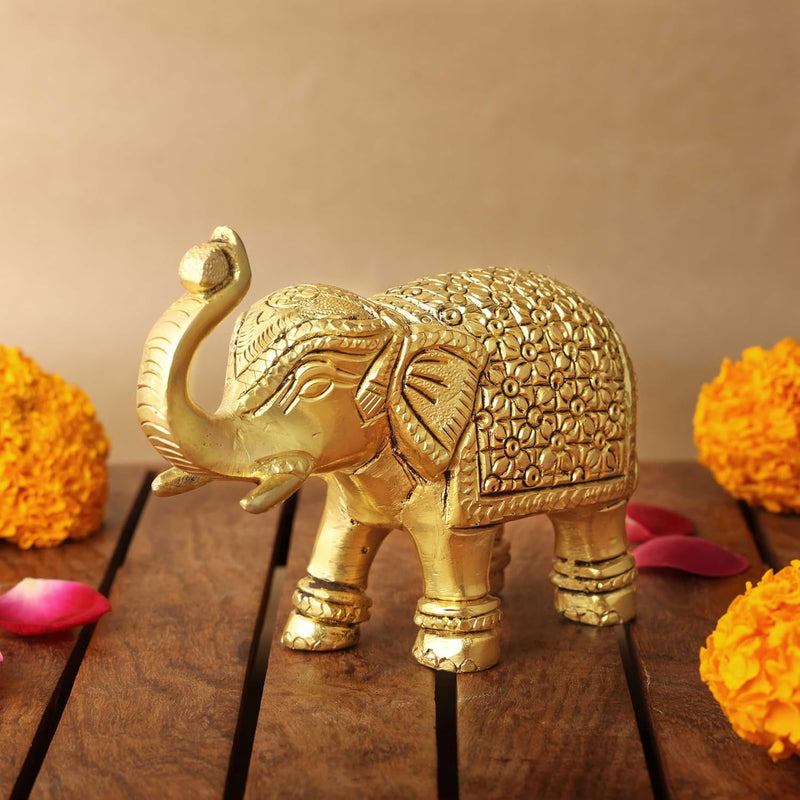 Cultural & Spiritual Significance of Trunk up Elephants