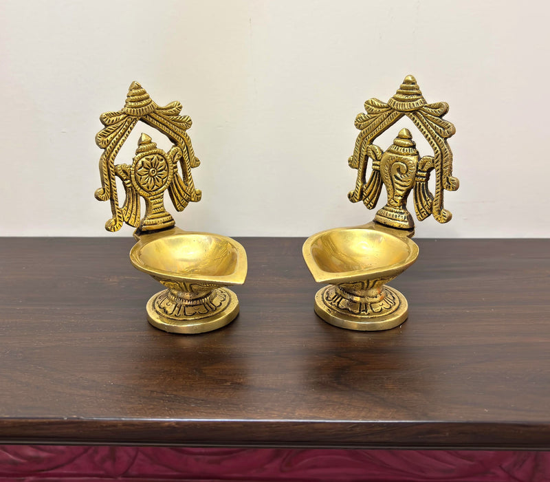 Lighting a Diya as a daily Ritual