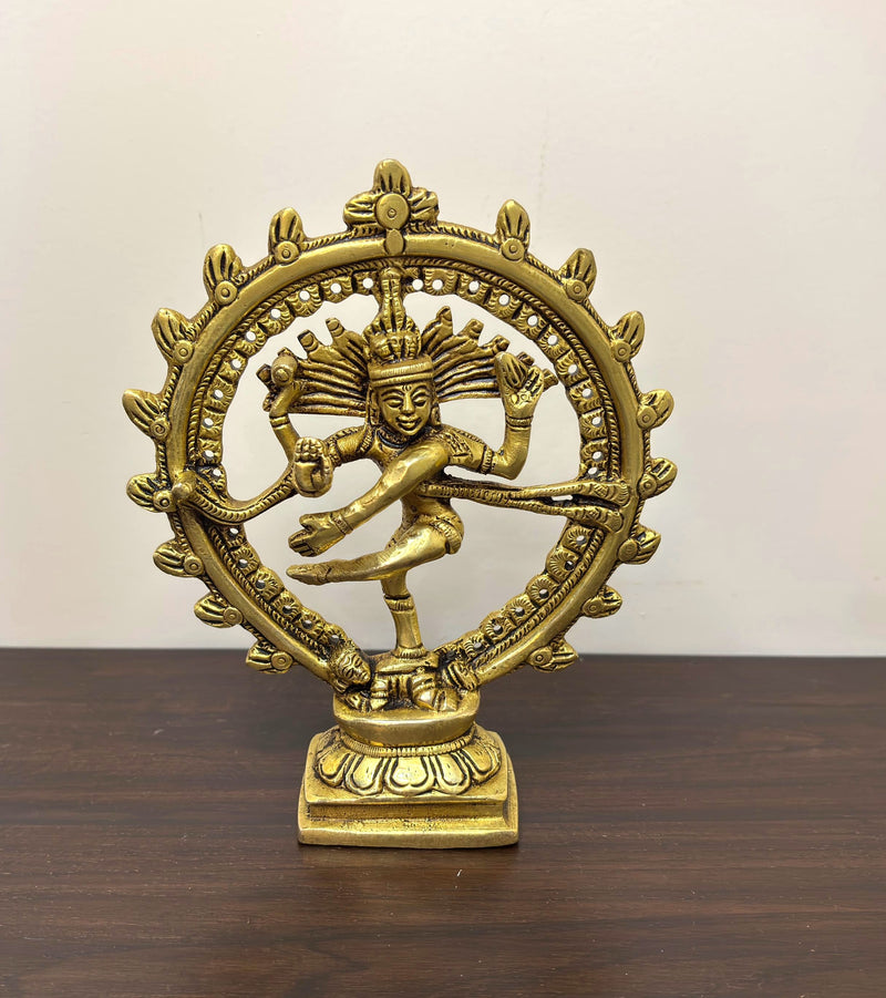 Lower Right Hand is in Abhaya Mudra