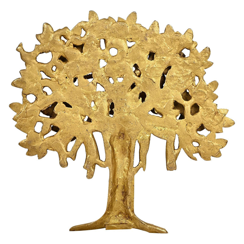 Sculpted Elegance in Pure Brass