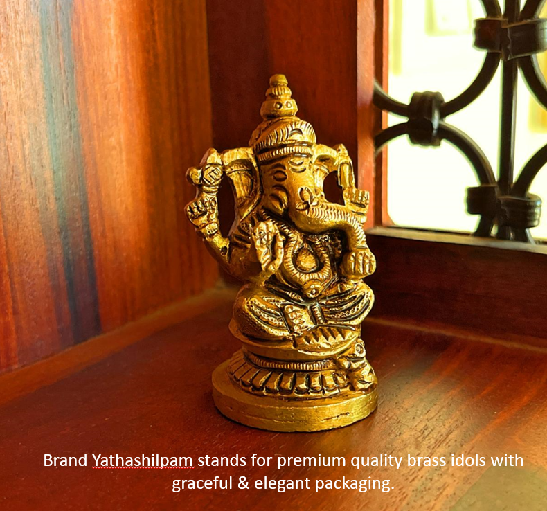 This idol is reflecting the spiritual and traditional Indian theme