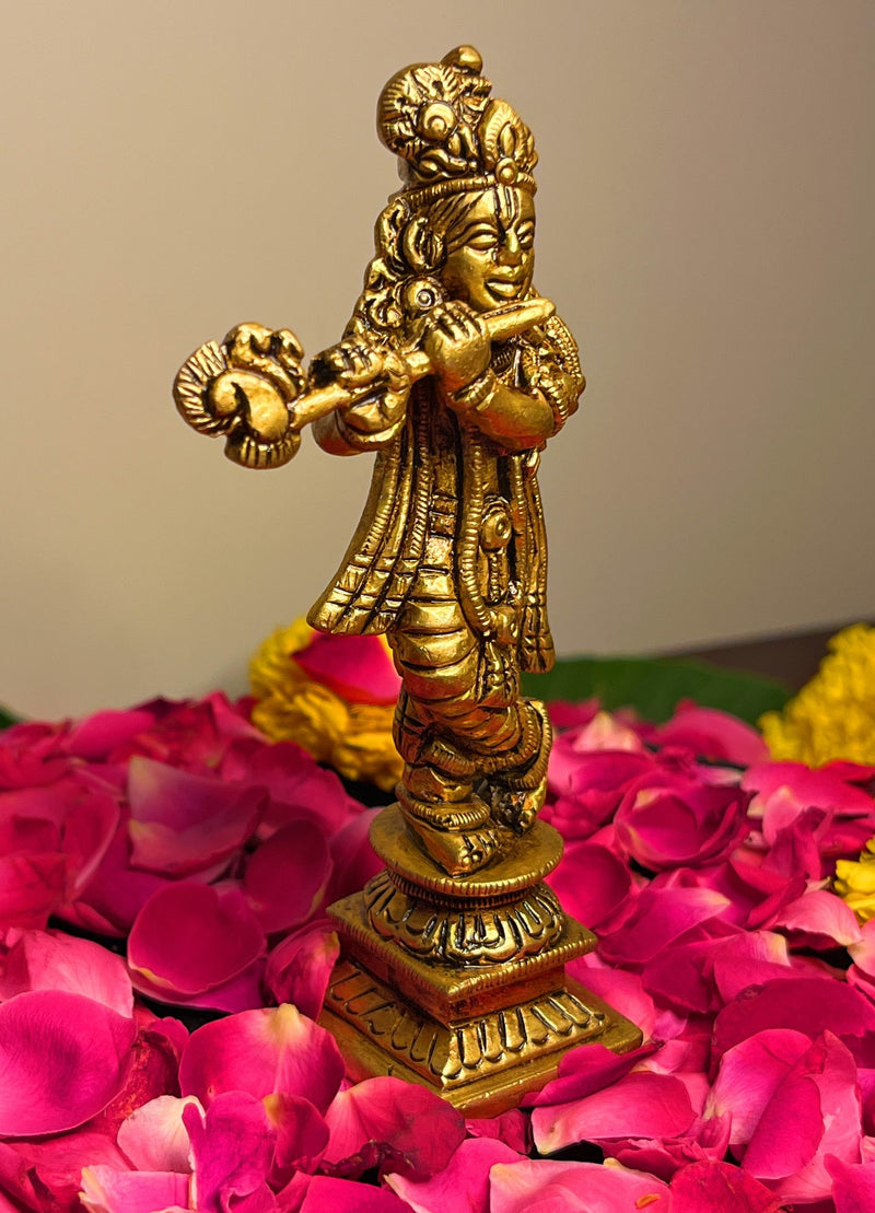 Brass a revered material for crafting religious idols