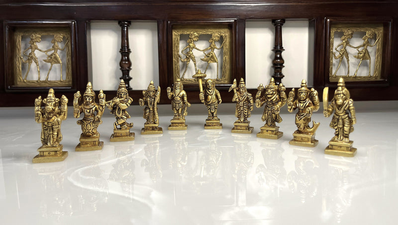 Brass a revered material for crafting religious idols