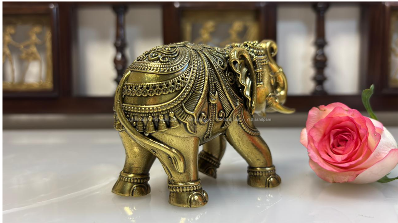 3.Elephant in Indian Art form: