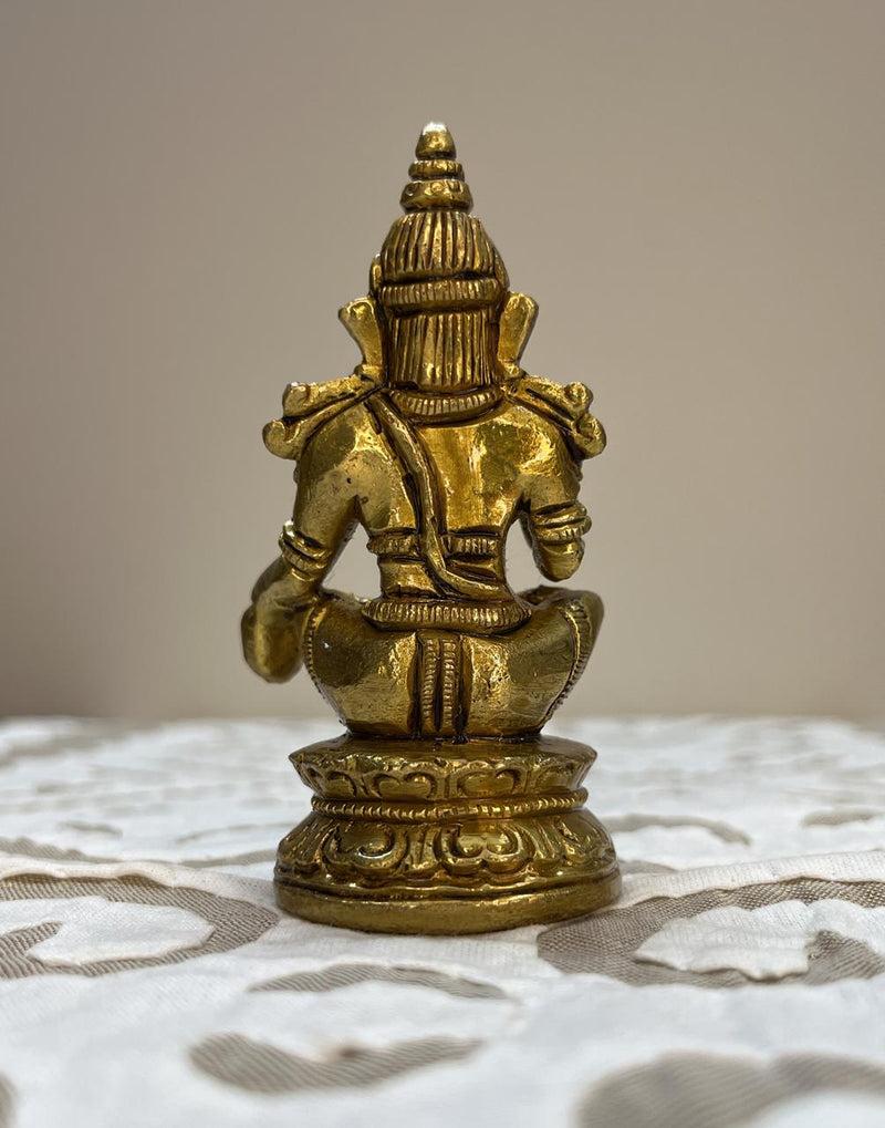 Brass a revered material for crafting religious idols, holds deep significance in spiritual and cultural contexts