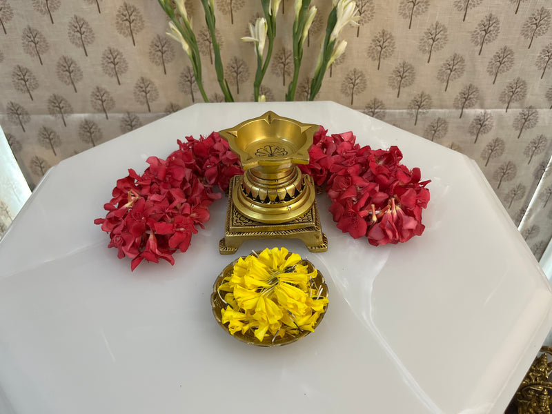 Brass Diya is not just a pooja essential but have a deep spiritual &amp; cultural significance in our country