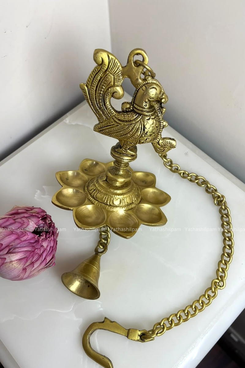 Spiritual Significance of a Brass Diya