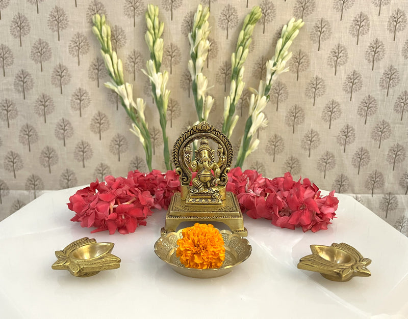Brass idols are said to have been in use since ancient times