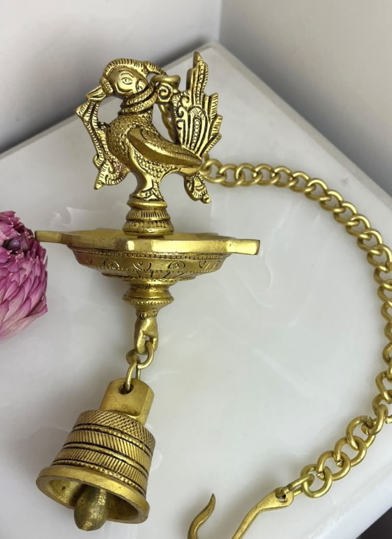 Spiritual Significance of a Brass Diya