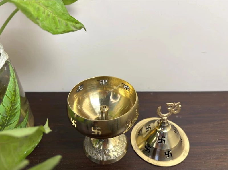 Pure Ghee & Oil Deepak: Divine Offering to God