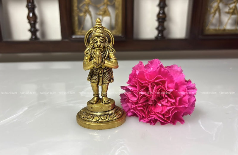 Lord Hanuman in Namaskar Mudra