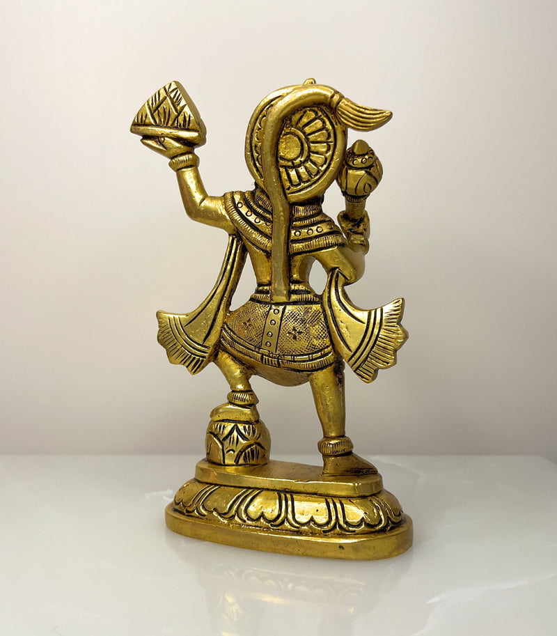 Brass idols are said to bring peace, tranquility, harmony and happiness in a household where they are kept.