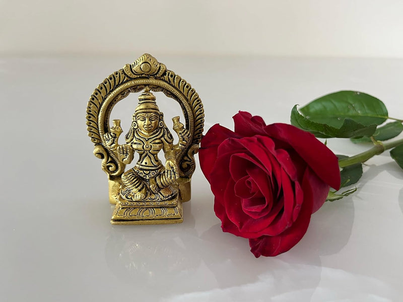Worshipping the set of Lakshmi ji & Ganesh ji