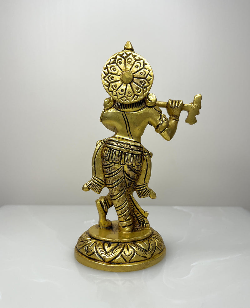 Brass idols are said to bring peace, tranquility, harmony and happiness in a household where they are kept