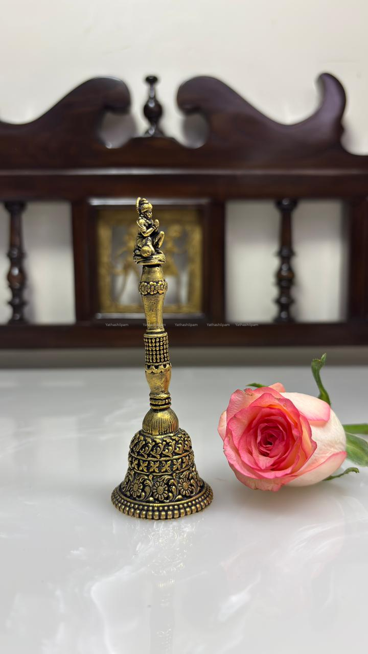 Lord Hanuman in Brass Bell: