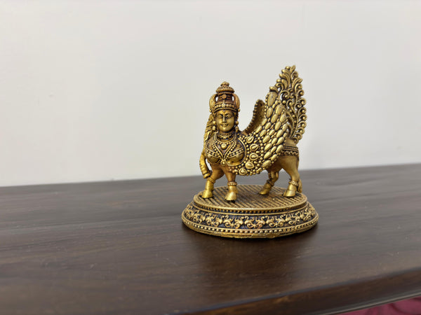 Brass Superfine Kamdhenu Idol