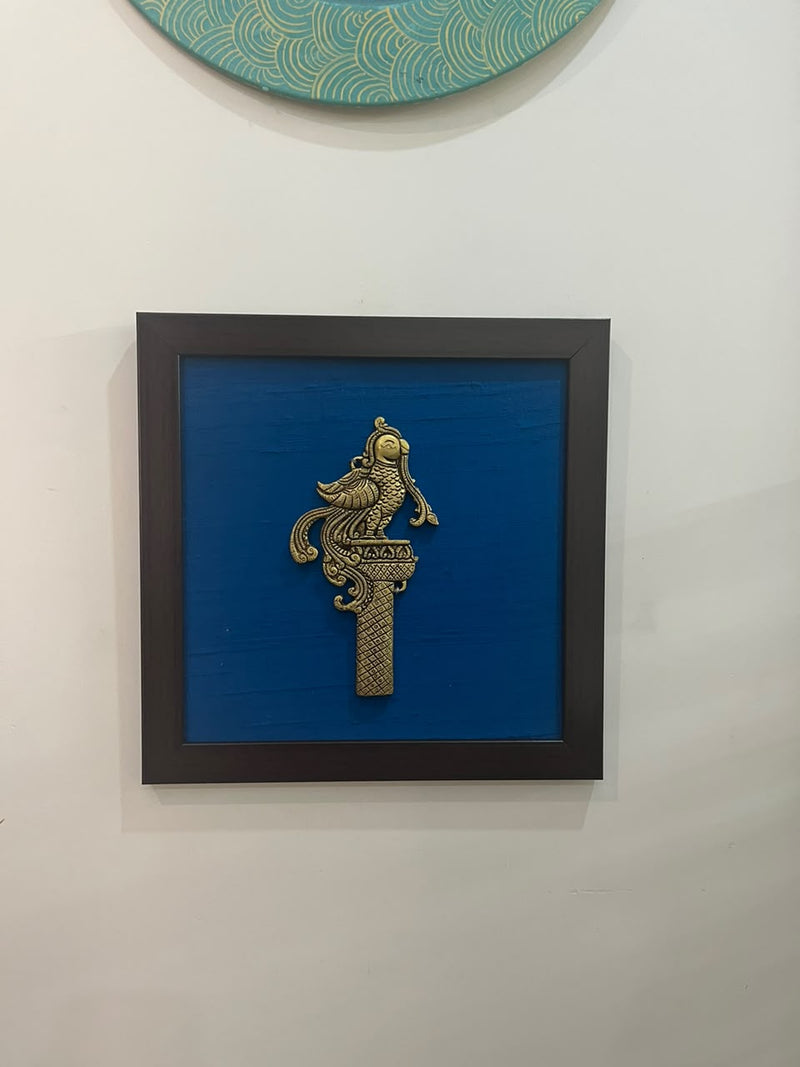 Brass Annapakshi Wall Frame: An Auspicious Decor