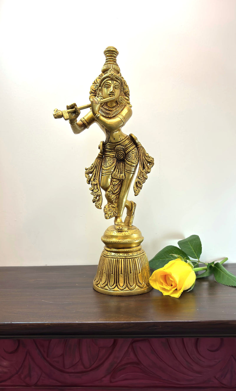 Significance of Brass Krishna at Home