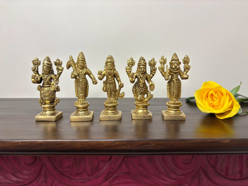 The Dashavtara are ten primary incarnations of Lord Vishnu; the preserver of the world to restore cosmic order